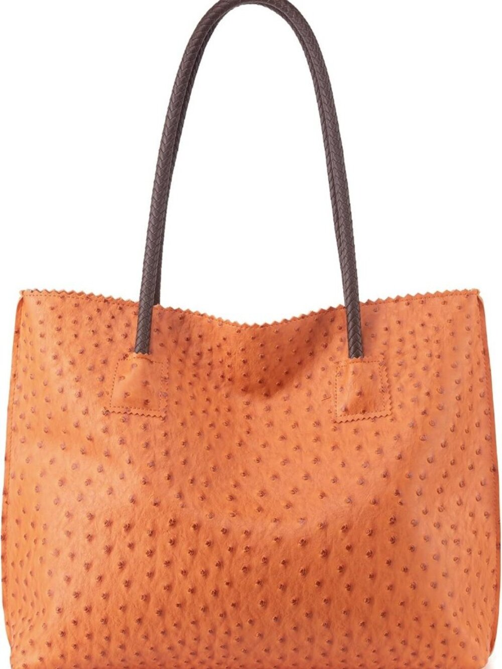 Stylish Large Vegan Leather Tote Bag for Women - Zippered Shoulder Handbag